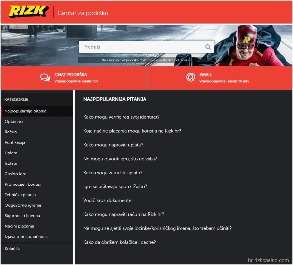 Olybet informacije za kontakt i komunikaciju u Hrvatskoj